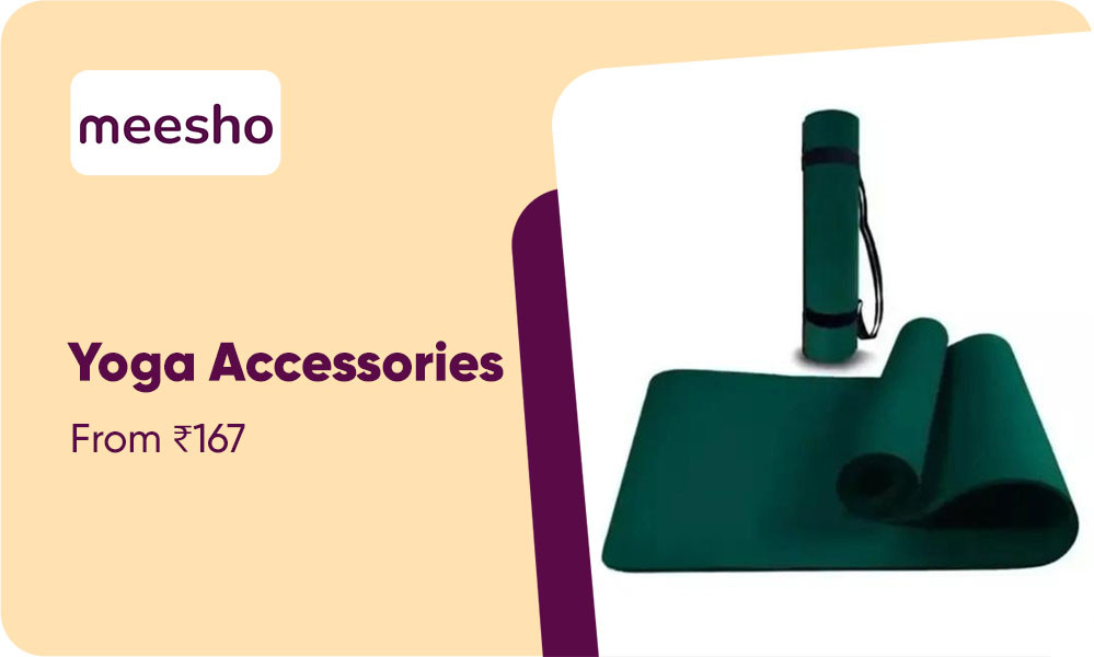 Yoga Accessories From Rs.167