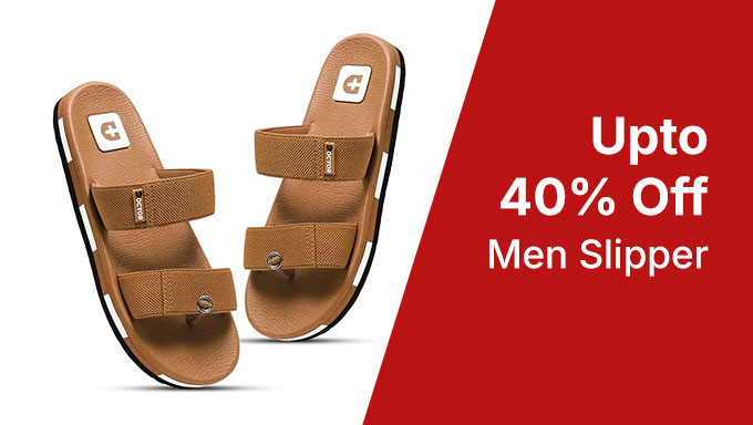 Upto 40% Off Men Slipper