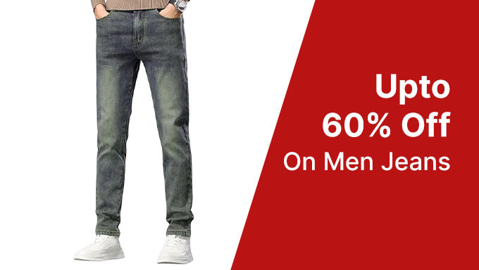 Upto 60% Off On Men Jeans