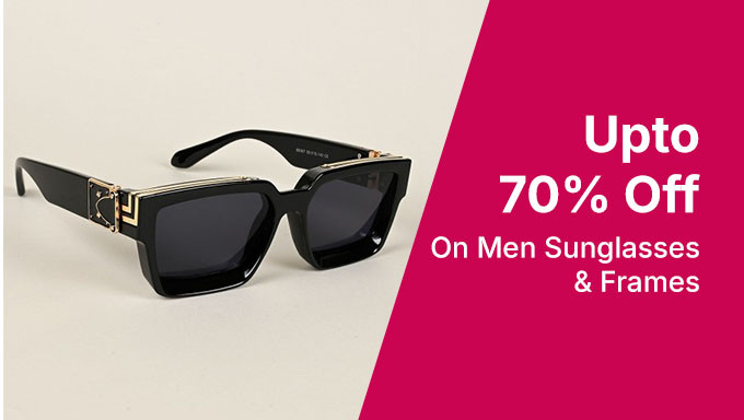 Upto 70% Off On Men Sunglasses & Frames