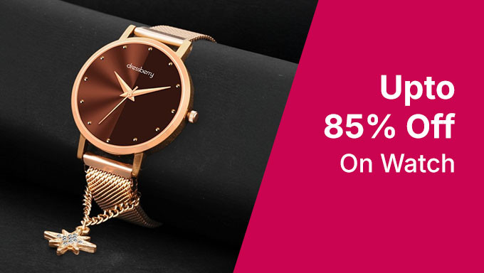 Upto 85% Off On Watch