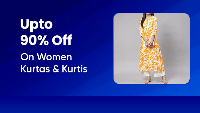 Upto 90% Off On Women Kurtas & Kurtis