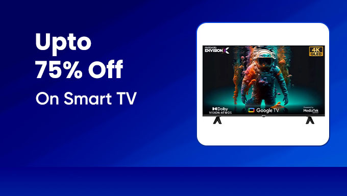 Upto 75% Off On Smart TV