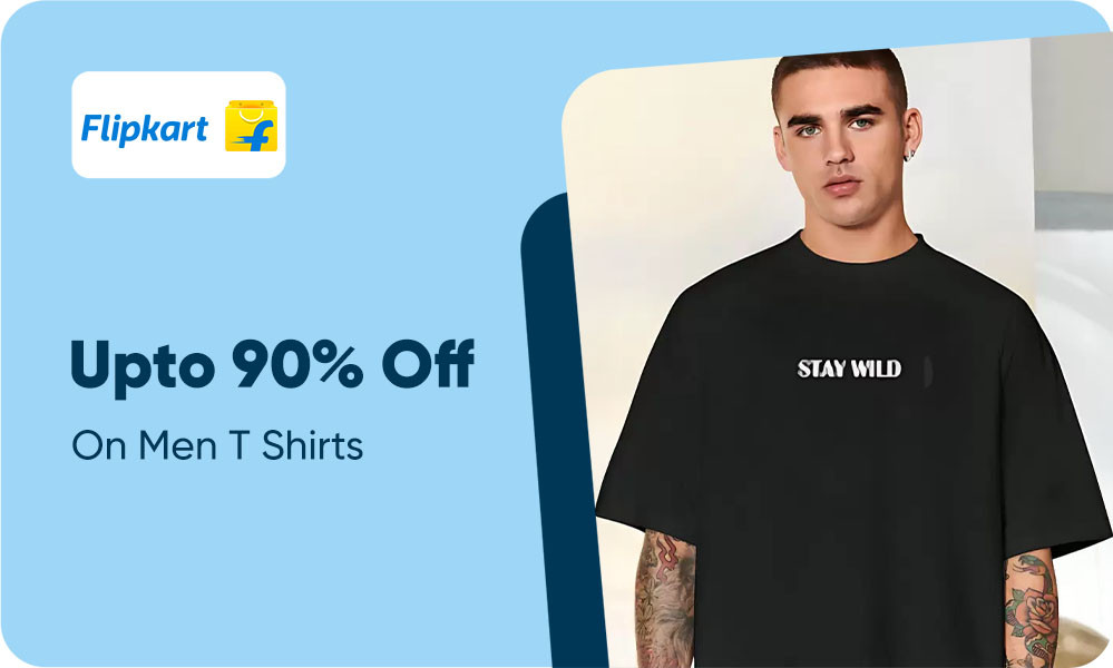 Upto 90% Off On Men T Shirts