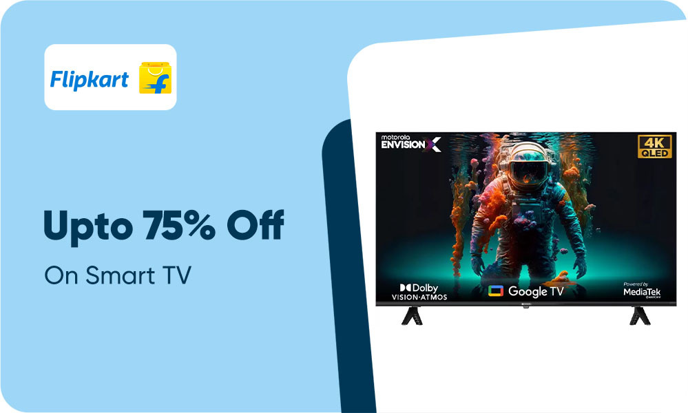 Upto 75% Off On Smart Televisions