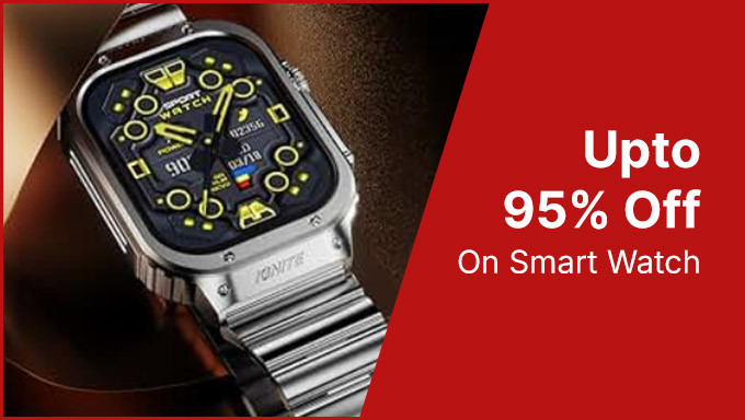 Upto 95% Off On Smart Watch