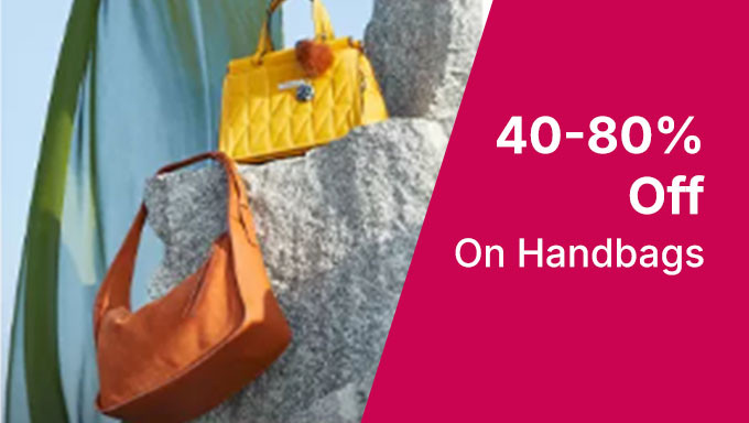 40-80% Off On Handbags