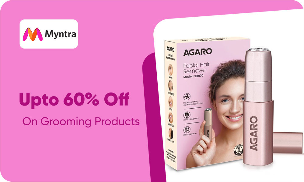 Upto 60% Off On Grooming Products