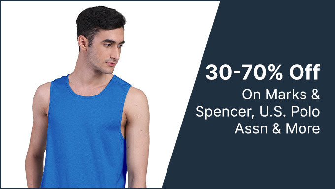 30-70% Off On Marks & Spencer, U.S. Polo Assn & More