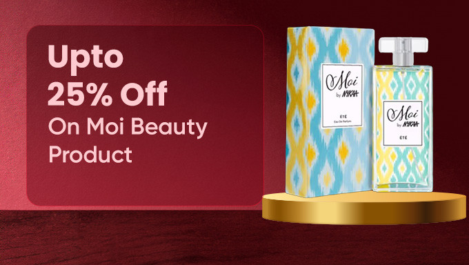 Upto 25% Off On Moi Beauty Products