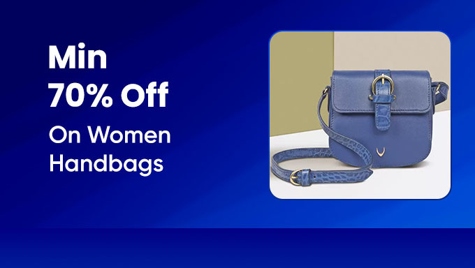 Min 70% Off on Women Handbags