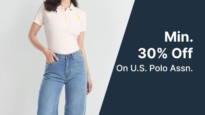 Min 30% Off On U.S. Polo Assn