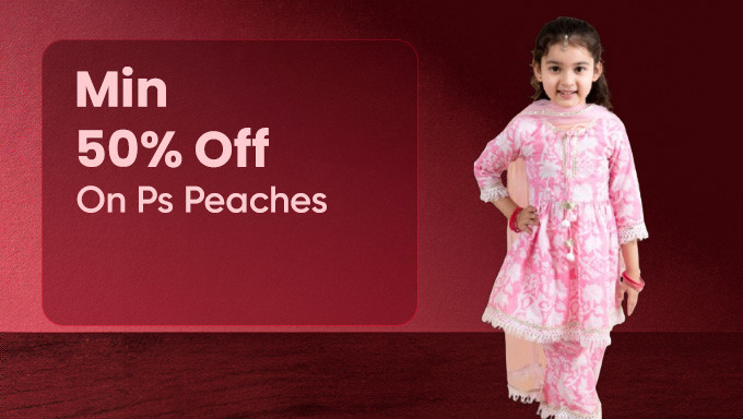 Min 50% Off On PS Peaches