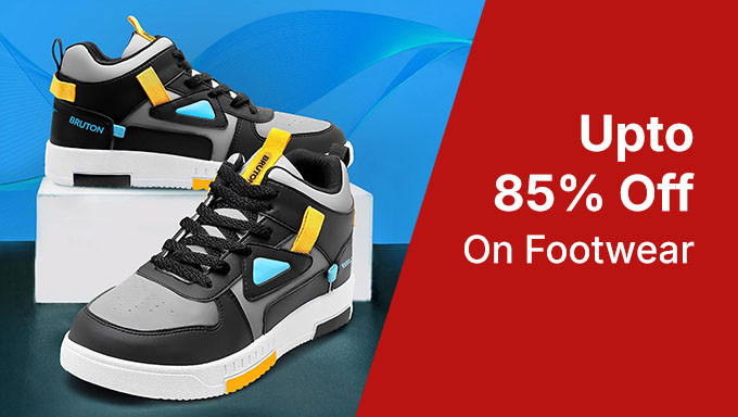 Upto 85% Off On Footwear