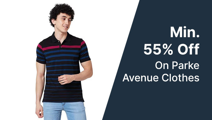 Min 55% Off On Park Avenue Clothes