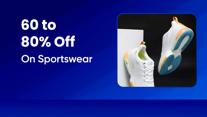 60-80% Off On Sports Footwear