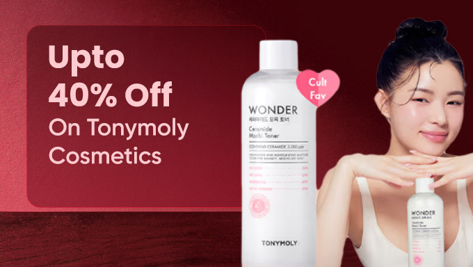 Upto 40% Off On Tonymoly Cosmetics