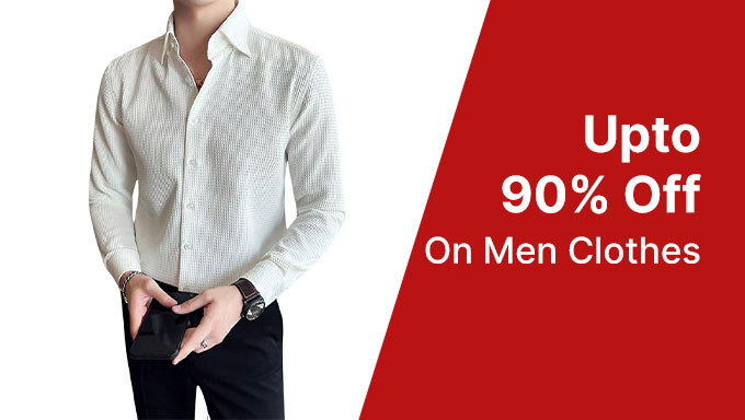 Upto 90% Off On Men Clothes