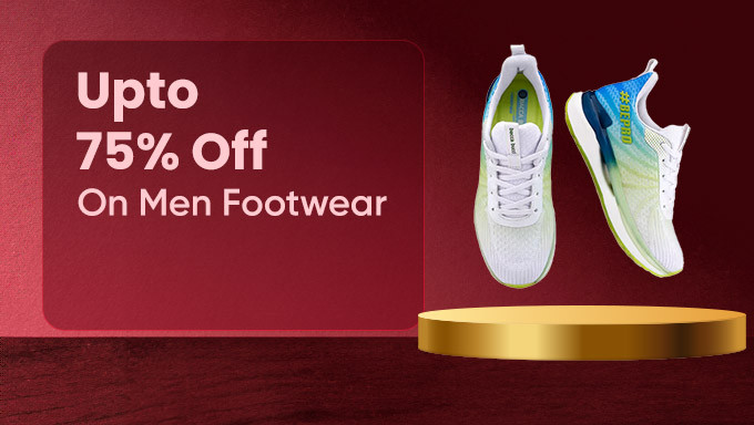 Upto 75% Off On Men Footwear