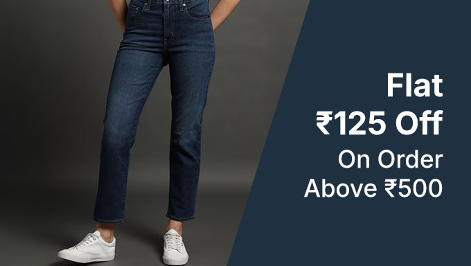 Flat Rs.125 Off On Order Above 500