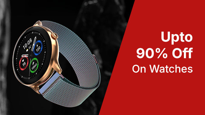 Upto 90% Off On Watches