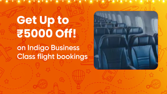 Upto Rs.5,000 Off On Business Class Flight Bookings With IndiGo