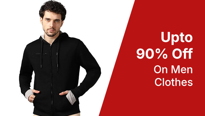 Upto 90% Off On Men Clothes