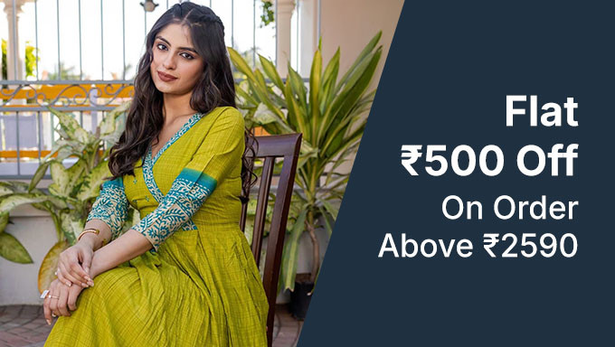 Flat Rs.500 Off On Order Above Rs.2590