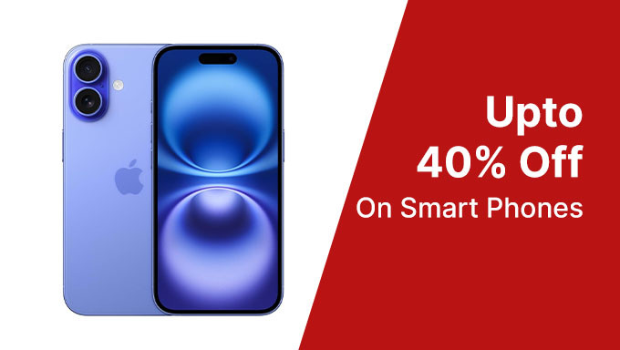 Upto 40% Off On Smart Phones