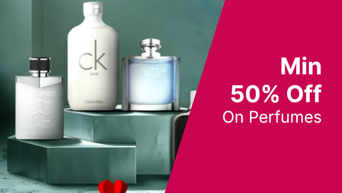 Min 50% Off On Perfumes