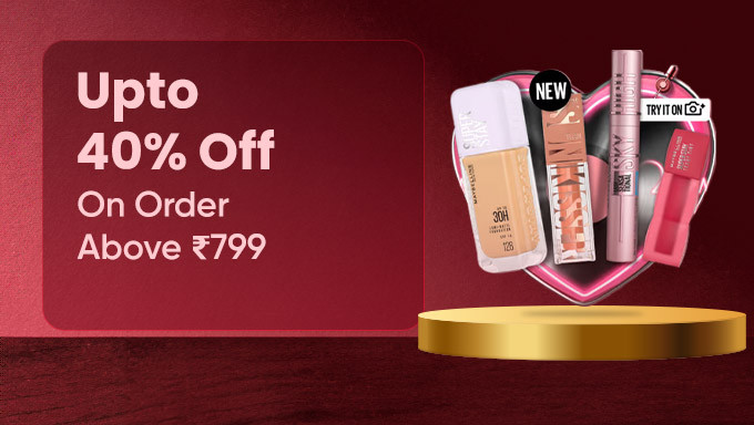 Upto 40% Off On Order Above Rs.799