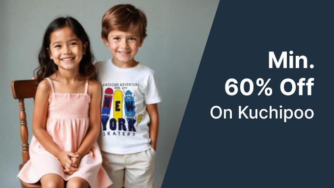 Min 60% Off On Kuchipoo