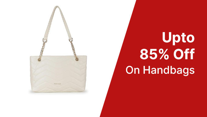 Upto 85% Off On Handbags