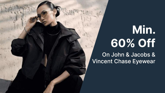 Min 60% Off On John & Jacobs & Vincent Chase Eyewear