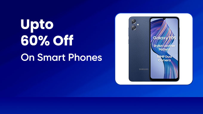 Upto 60% Off On Smart Phones