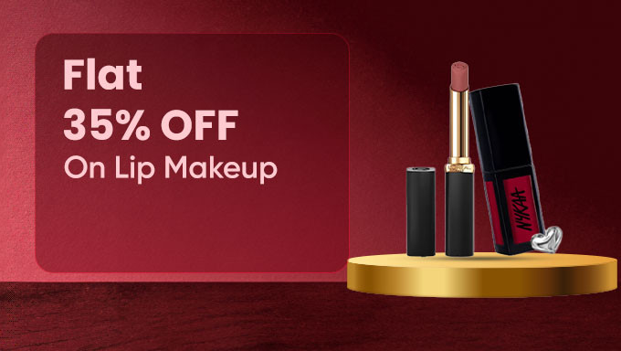 Flat 35% Off On Lip Makeup