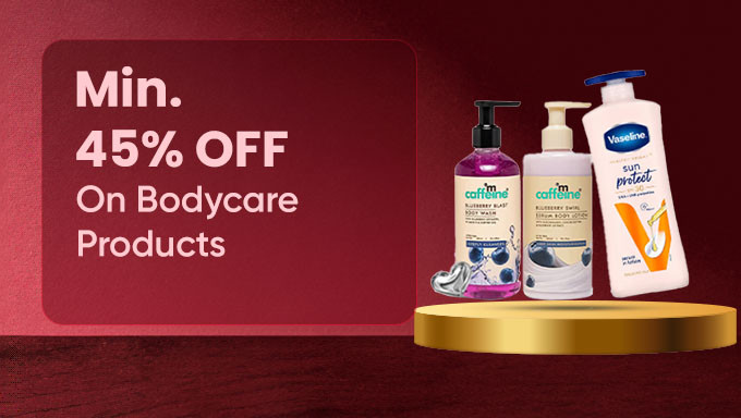 Min 45% Off On Bodycare Products