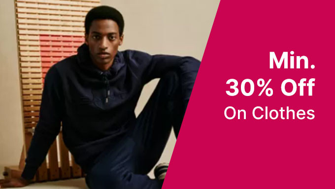 Min 30% Off On Clothes