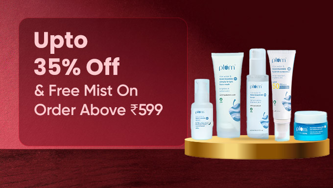 Upto 35% Off & Free Mist On Order Above Rs.599