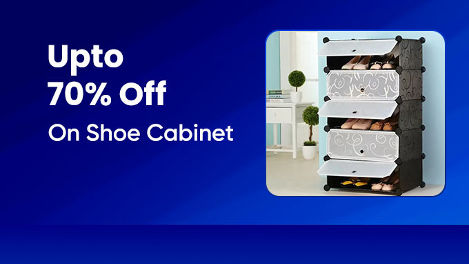 Upto 70% Off On Shoe Cabinet