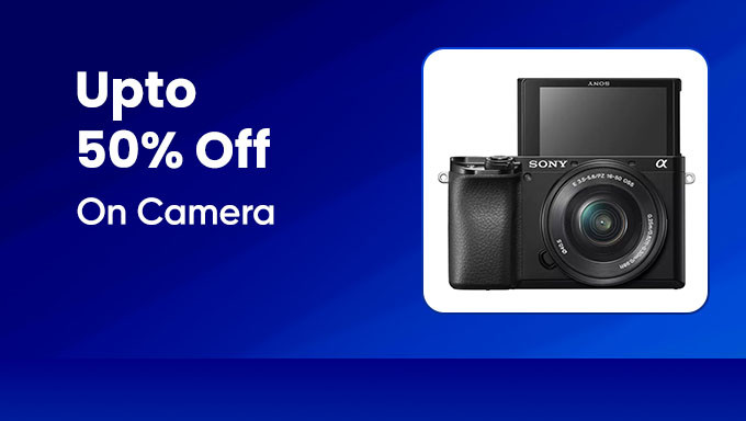 Upto 50% Off On Camera