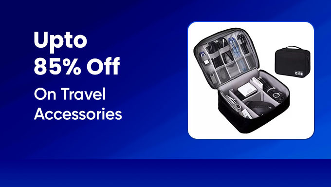 Upto 85% Off On Travel Accessories