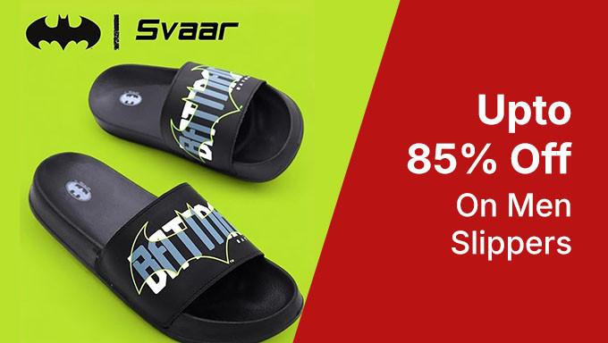 Upto 85% Off On Men Slippers