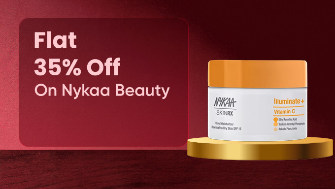 Flat 35% Off On Nykaa Beauty