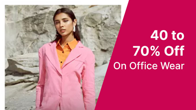 40-70% Off On Office Wear