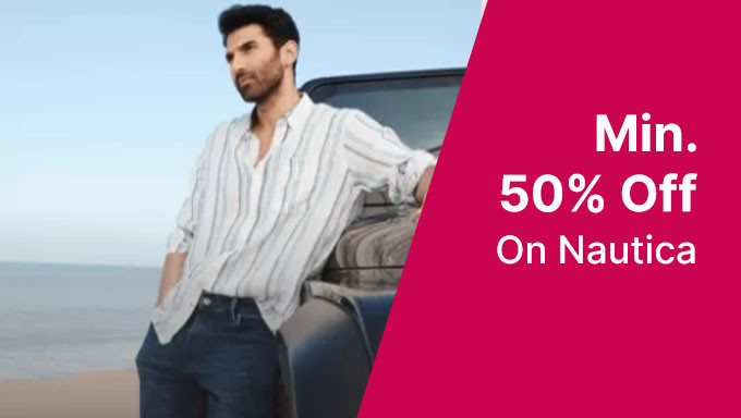 Min 50% Off On Nautica