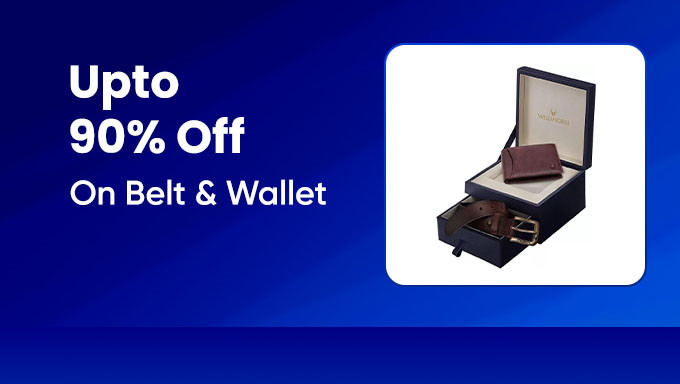 Upto 90% Off On Belt & Wallet