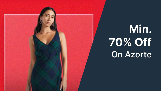 Min 70% Off On Azorte