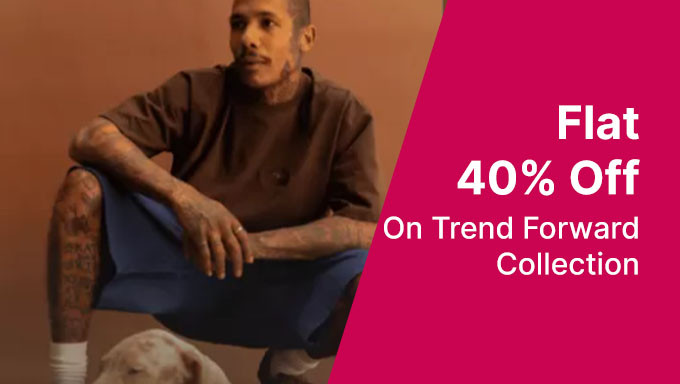 Flat 40% Off On Trend Forward Collection