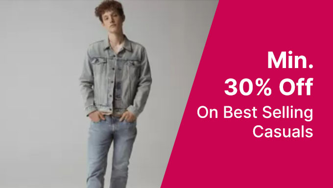 Min 30% Off On Best Selling Casuals